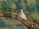 The lady on the bridge