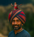 Turban Topper