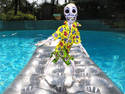 Day of the Dead Surfer