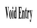 Void Entry per MK