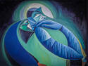 Face in a Parachute