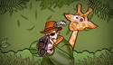 Hunting for a giraffe