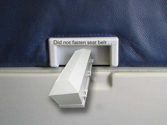 Did not fasten seat belt