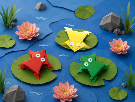 Origami Pond