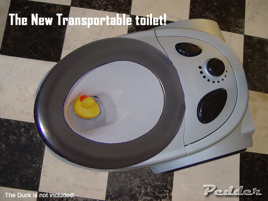 Transportable toilet!