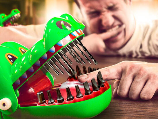 Crocodile Teeth Toy