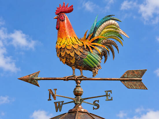 Colorful Weathervane