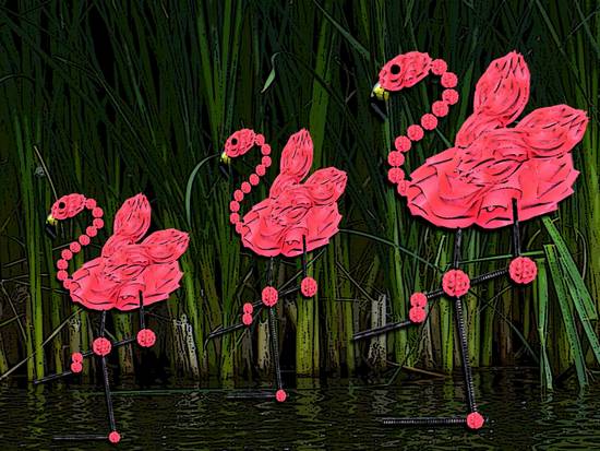 Flamingo Dancers