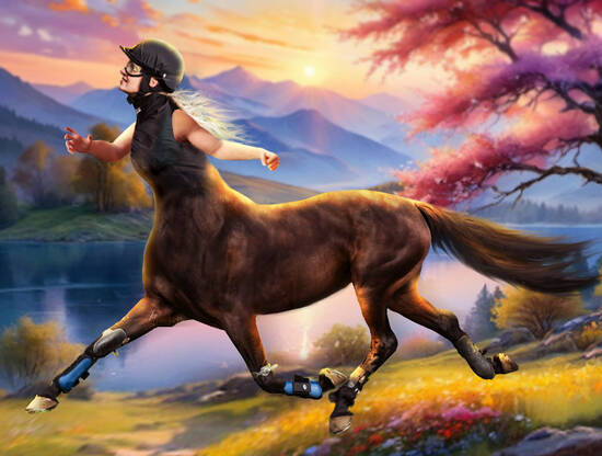 Run like the wind!