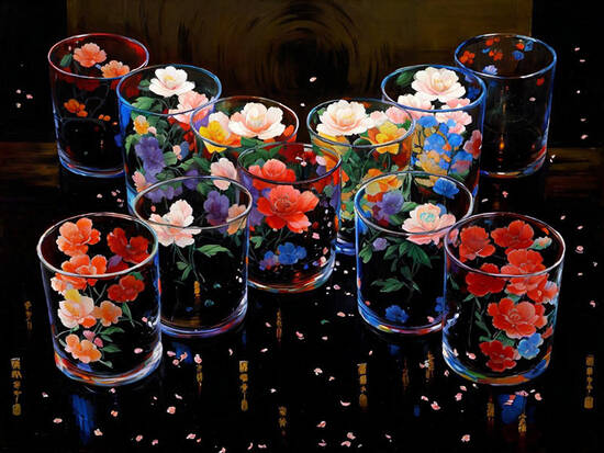 Flowers in Glass
