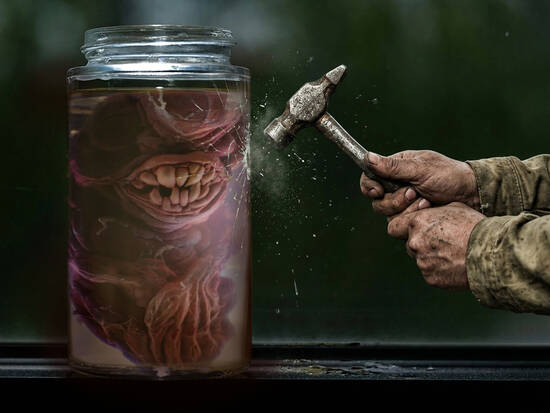 Don't let him out
