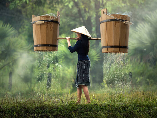 The water lady