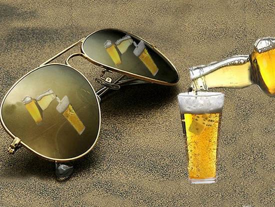 Beer reflection