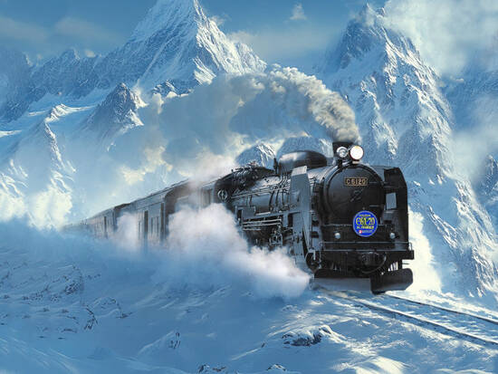 Ordinary hero of winter