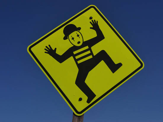 Trapped Mime Ahead