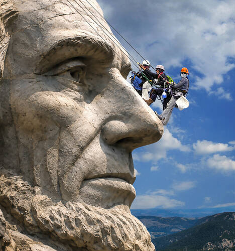 On Mt. Rushmore