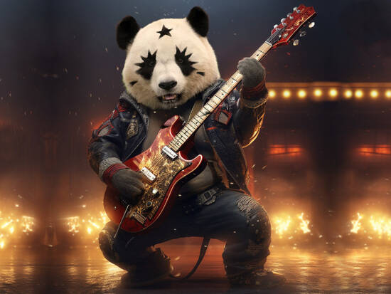 Heavy Metal Panda