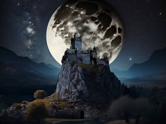 Magnificent castle