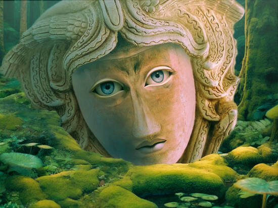 A vision in the woods