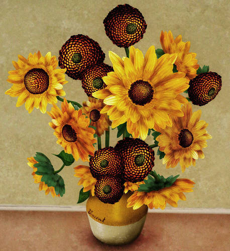 Van Gogh's Sunflowers..