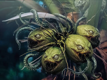 Big fright, 3 votes