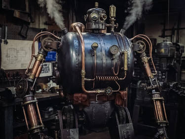 Steamy worker, 4 votes