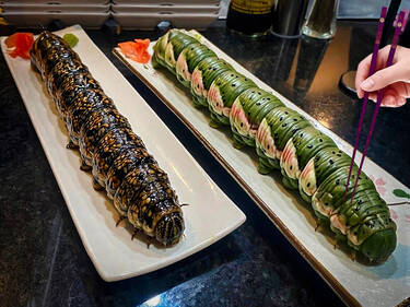 Yummy sushi, 5 votes