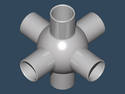 3D Pipe Fitting