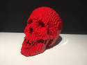 Red Lego Skull