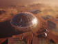 A settlement on Mars