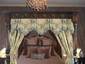 with added drapes