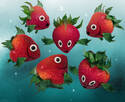 Strawberry Swimmers