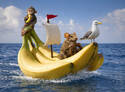 On the Banana Boat!