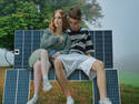 On the solar bench