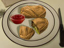 Spaghetti-meat rolls