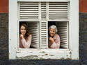 Two windows, one smile